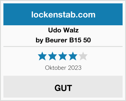 Udo Walz by Beurer B15 50 Test