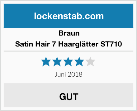 Braun Satin Hair 7 Haarglätter ST710 Test