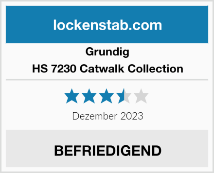 Grundig HS 7230 Catwalk Collection Test