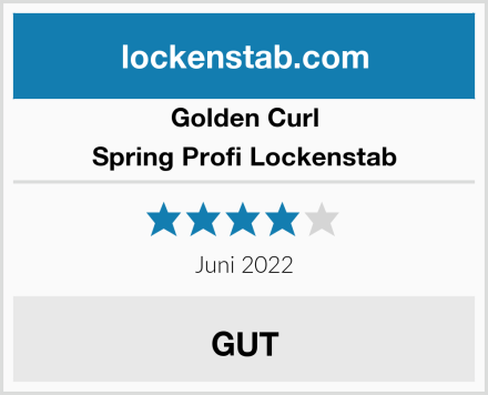 Golden Curl Spring Profi Lockenstab Test