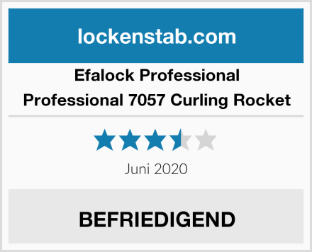 Efalock Professional Professional 7057 Curling Rocket Test