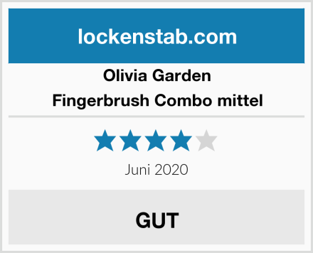 Olivia Garden Fingerbrush Combo mittel Test