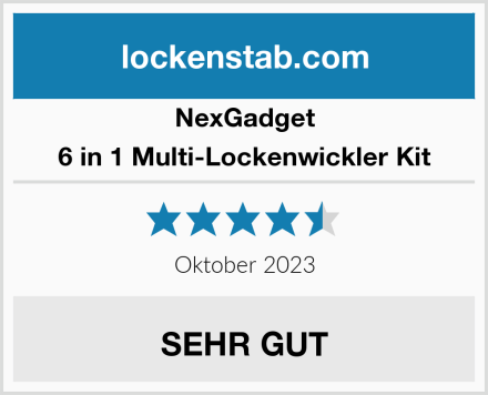 NexGadget 6 in 1 Multi-Lockenwickler Kit Test
