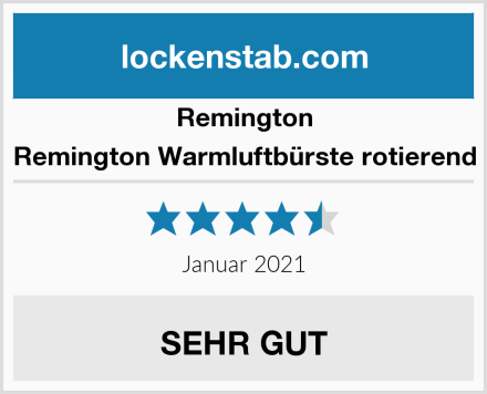 Remington Remington Warmluftbürste rotierend Test