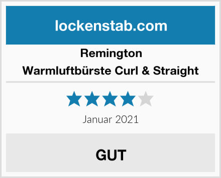 Remington Warmluftbürste Curl & Straight Test