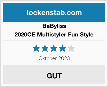 BaByliss 2020CE Multistyler Fun Style Test