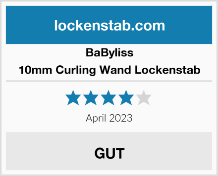 BaByliss 10mm Curling Wand Lockenstab Test