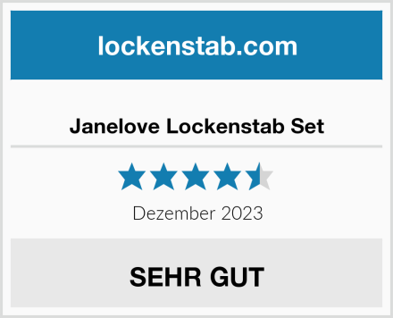  Janelove Lockenstab Set Test
