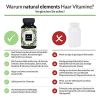  Natural elements Haar Vitamine Haarpflege Kapseln